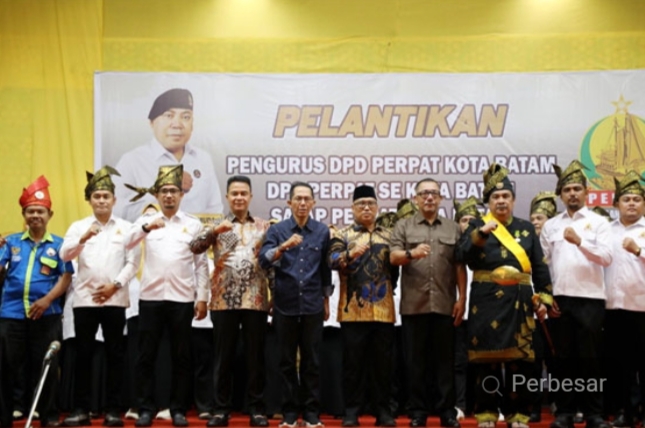 Pengurus Perpat Kota Batam Resmi di Lantik, Siap Bersinergi Bangun Batam