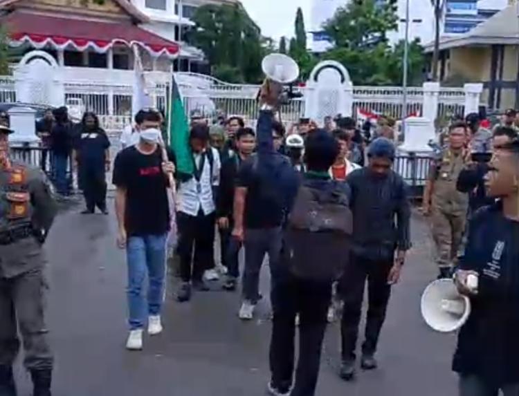 Unjuk Rasa Mahasiswa di Batam Sepi, Koordinator Merasa Dikhianati
