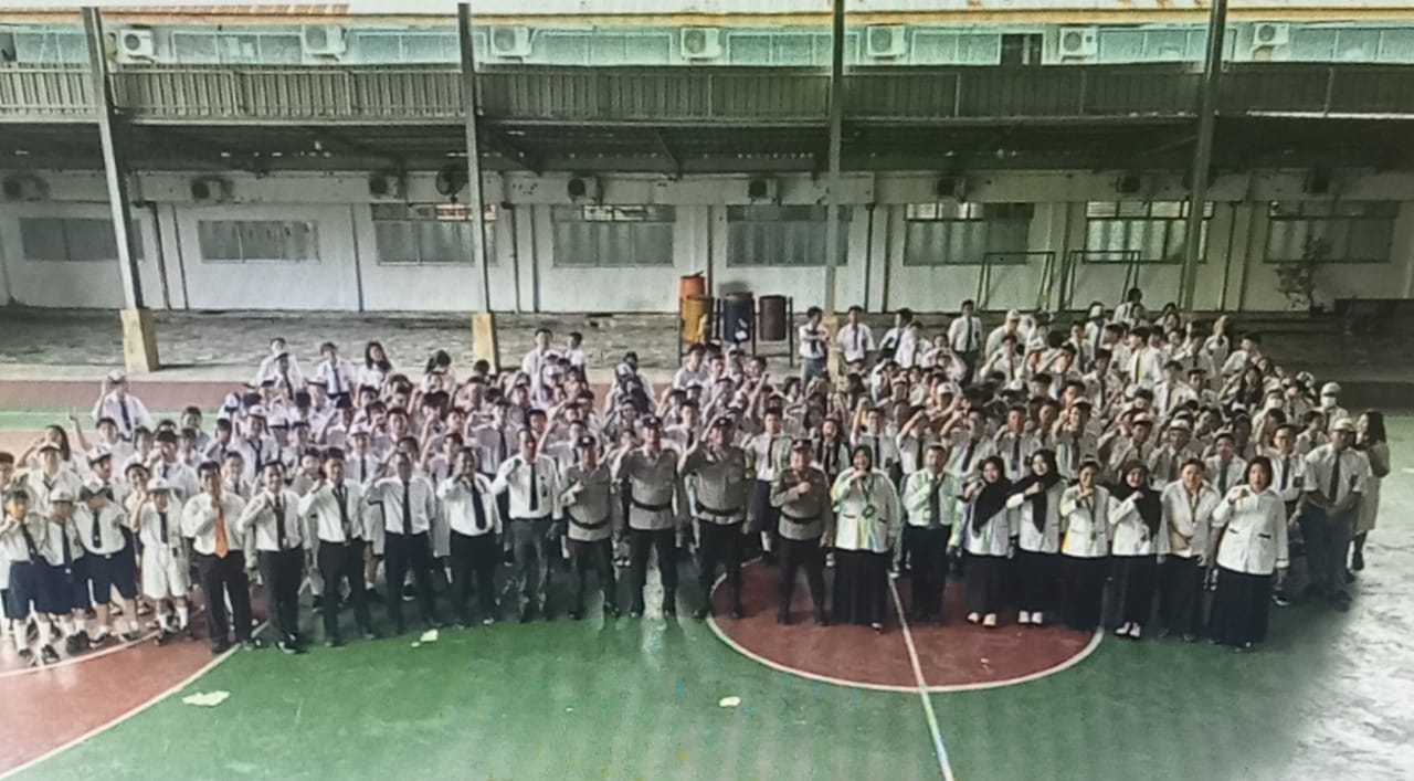 Polsek Lubuk Baja Gelar Pembinaan, Siswa Yayasan Ananda Diajak Jadi Pelopor Kamling