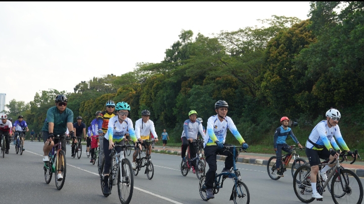 Dua Rute, Satu Semangat: Gowes Seru Bersama BP Batam