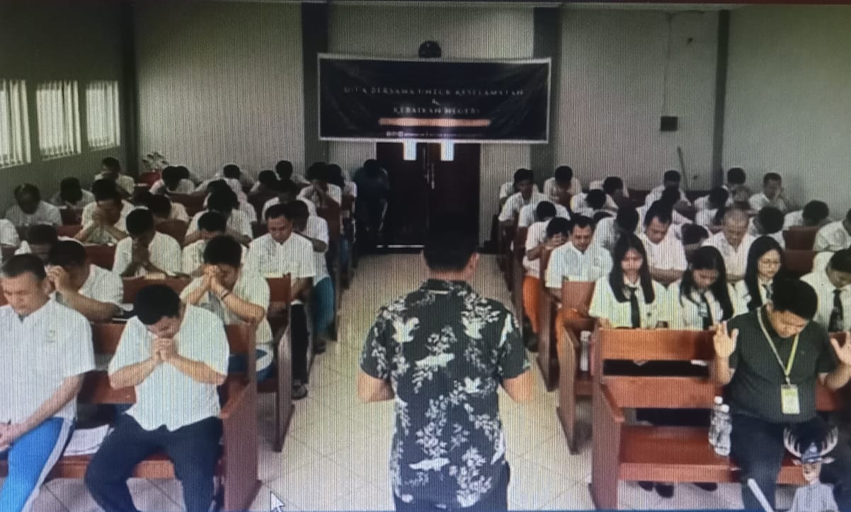 Rutan Batam Gelar Doa Lintas Agama untuk Korban Bencana Banjir Bandang di Sumatera