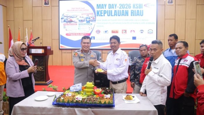 Edukasi Hak Buruh dan Keselamatan Lalu Lintas Jadi Sorotan Utama Peringatan May Day 2026 di Batam