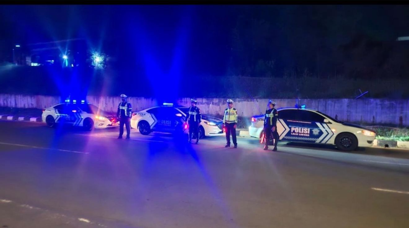 Cegah Balap Liar, Satlantas Polresta Barelang Perketat Patroli Malam di Titik Rawan Kota Batam