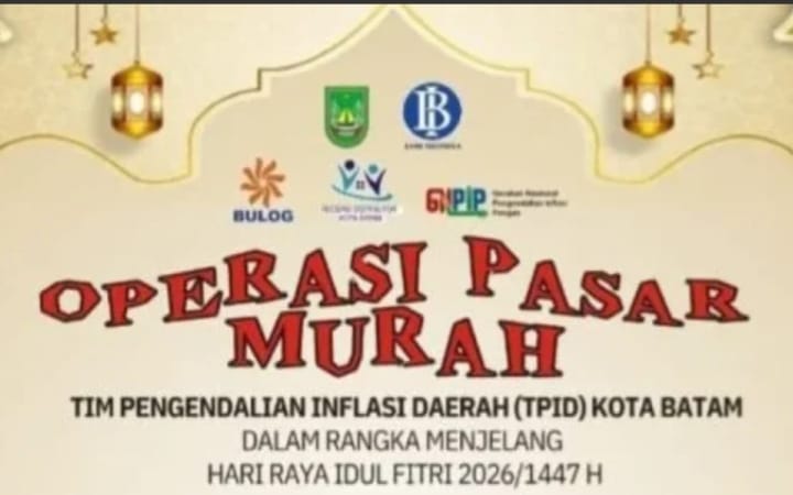Jaga Stabilitas Harga Jelang Idulfitri, Pemko Batam Gelar Operasi Pasar Murah Mulai 9 Maret!