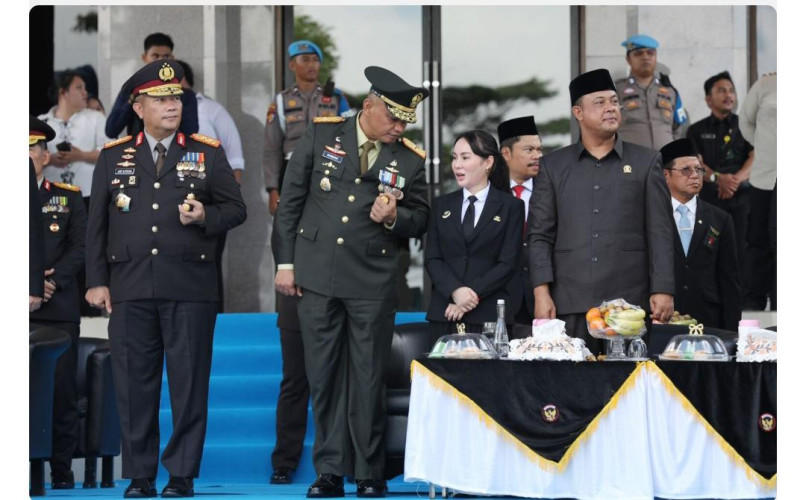 Keterangan Poto: Wakil Wali Kota Batam, Li Claudia Chandra hadiri Upacara HUT Bhayangkara ke-80 (foto/dok)
