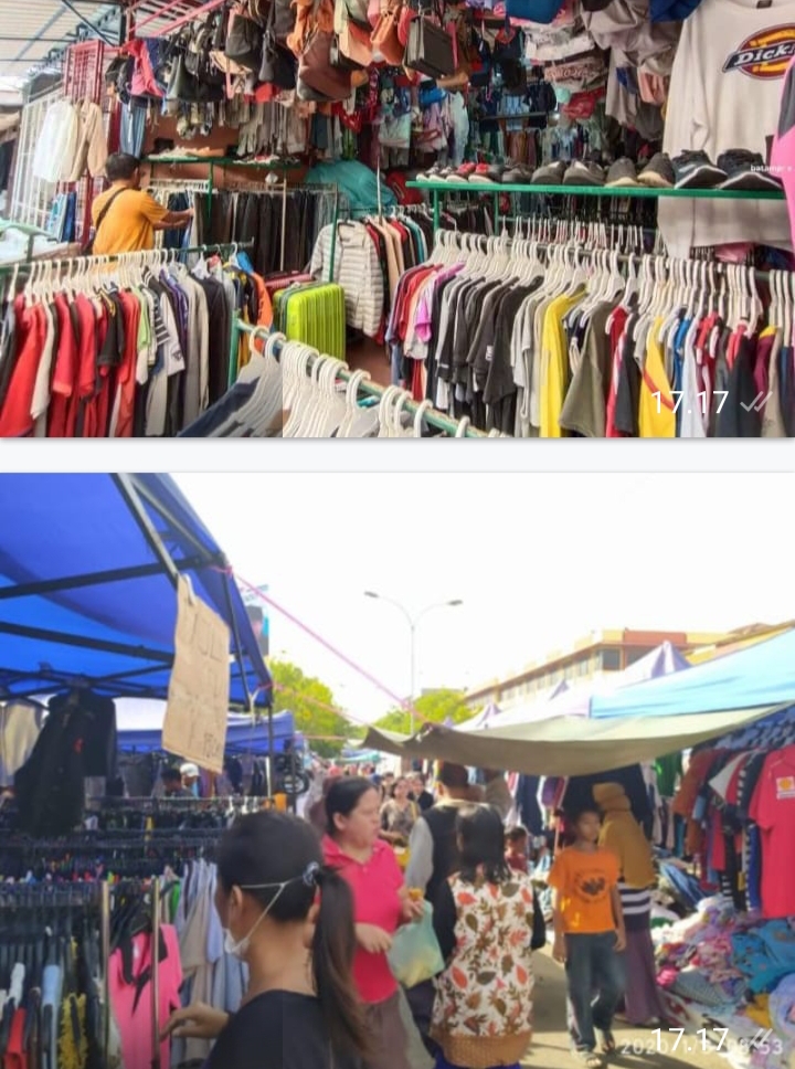 Keterangan Poto: Pasar Seken Jodoh Kota Batam. (foto/ist)