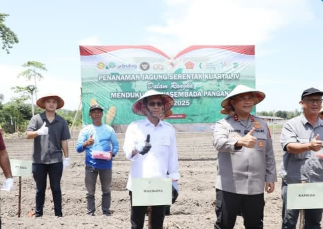 Polda Kepri dan Pemko Batam Sinergi Tanam Jagung, Dukung Swasembada Pangan Nasional