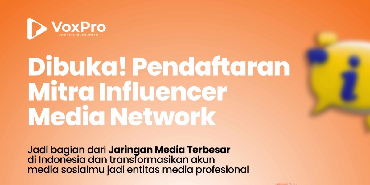Keterangan Poto: Promedia Group melalui unit bisnisnya, Voxpro membuka pendaftaran Mitra Influencer Media Network untuk para creator pemula hingga profesional.(foto/Promed)