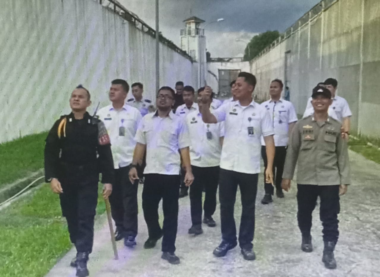 Rutan Batam Bersama Polsek Sagulung Gelar Pemeriksaan untuk Tingkatkan Keamanan Rutan