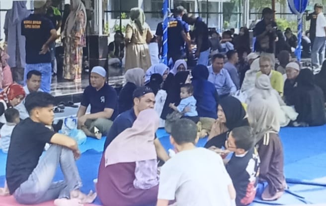 Lebaran Hari Kedua, 847 Pengunjung Padati Lapas Batam untuk Lepas Rindu