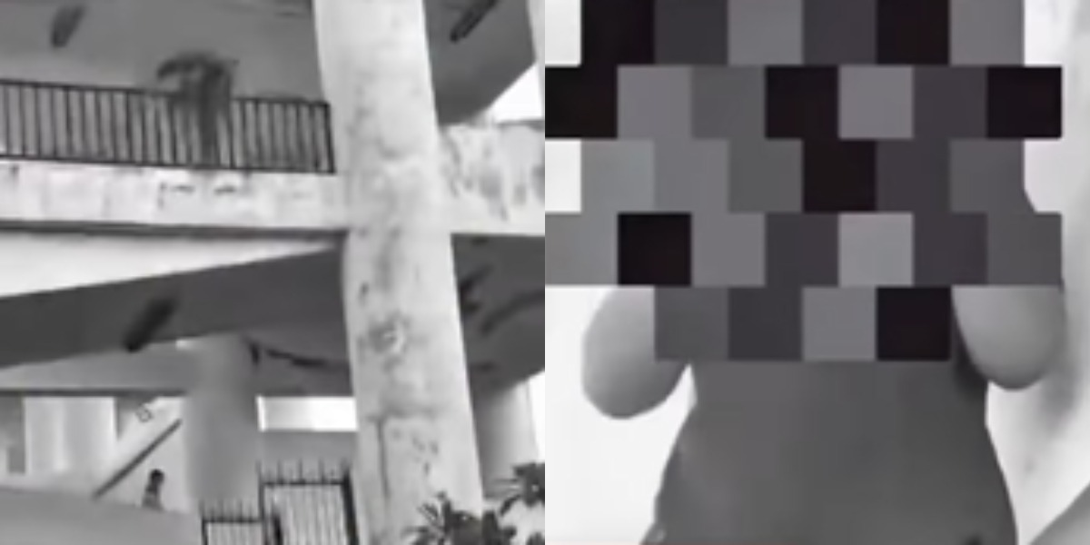 Viral Siswa SD Terjatuh dari Lantai 3 Pasar Serangan Bali, Teman yang Rekam Langsung Panik dan Histeris    