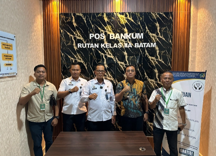 Perkuat Akses Keadilan, Rutan Batam Gandeng 3 LBH dan Resmikan Pos Bankum