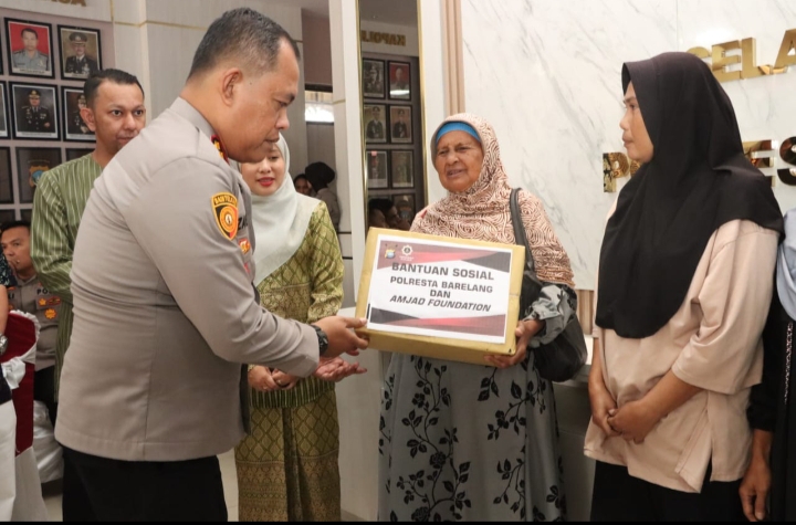 Polresta Barelang Gelar Silaturahmi Penuh Keakraban, Amjad Foundation Malaysia Hibahkan Al-Qur’an