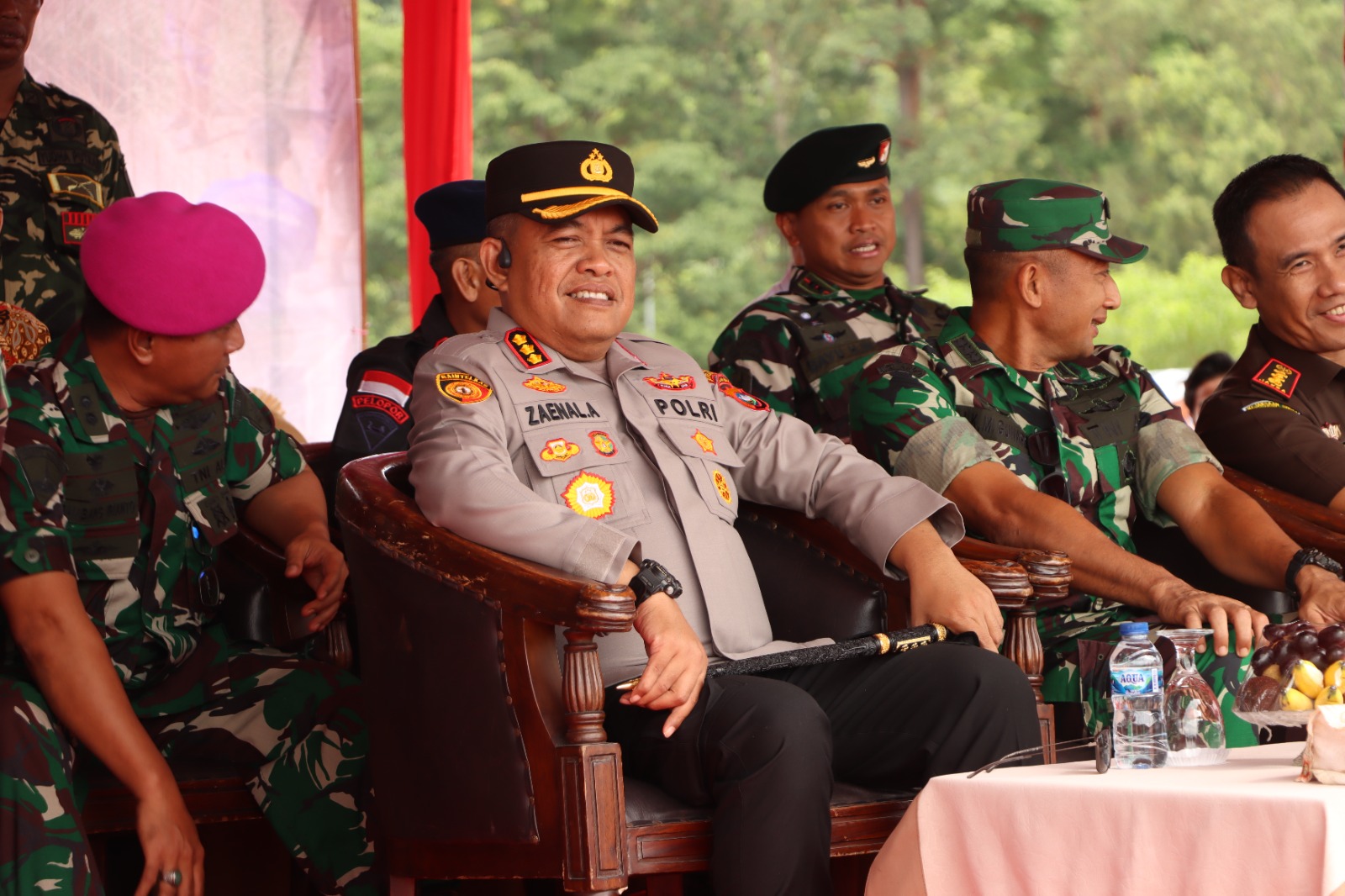 Sinergi TNI-Polri, Kapolresta Barelang Hadiri Penutupan TMMD Ke-125