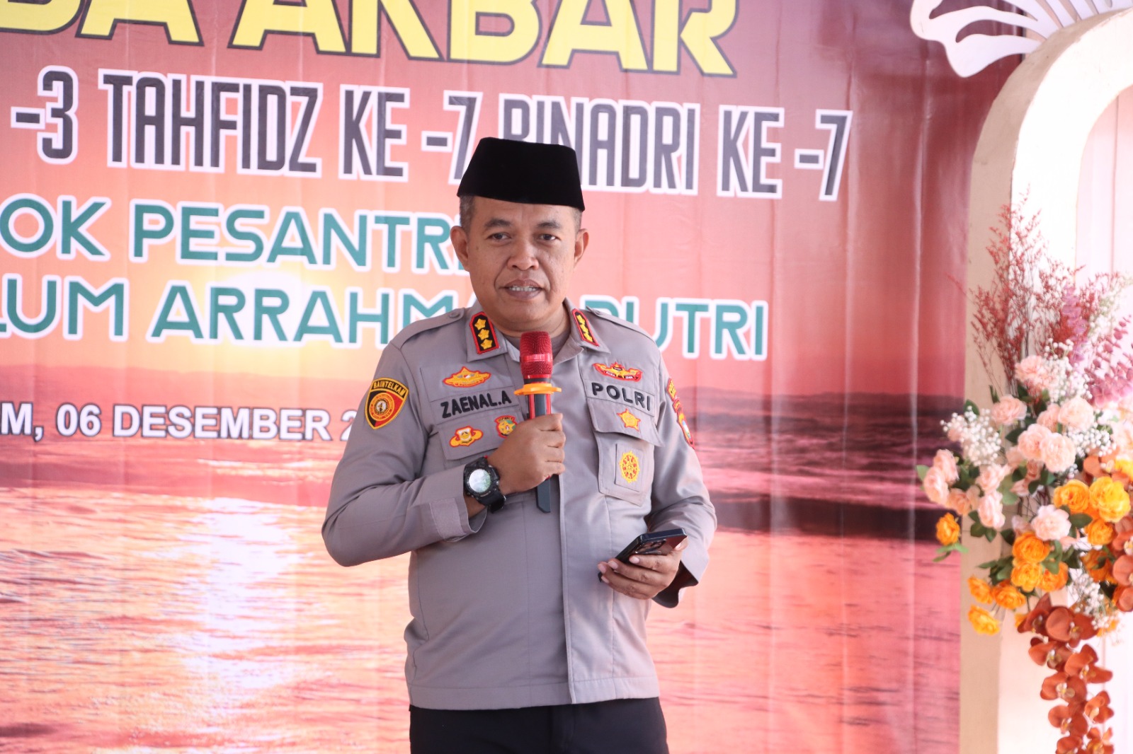 Kapolresta Berelang Hadiri Wisuda Akbar Pesantren, Tegaskan Komitmen Dukung Peningkatan Pendidikan Agama