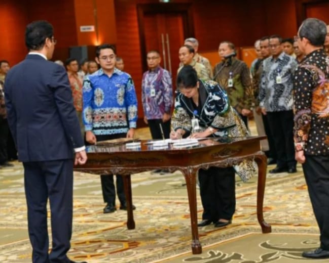 Menkeu Purbaya Yudhi Sadewa Lantik 36 Pejabat Baru: "Ini Amanah, Harus Dipertanggungjawabkan"