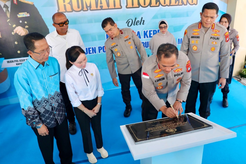 Abadikan Semangat Integritas, Amsakar-Li Claudia dan Kapolda Kepri Resmikan Rusun 'Rumah Hoegeng'