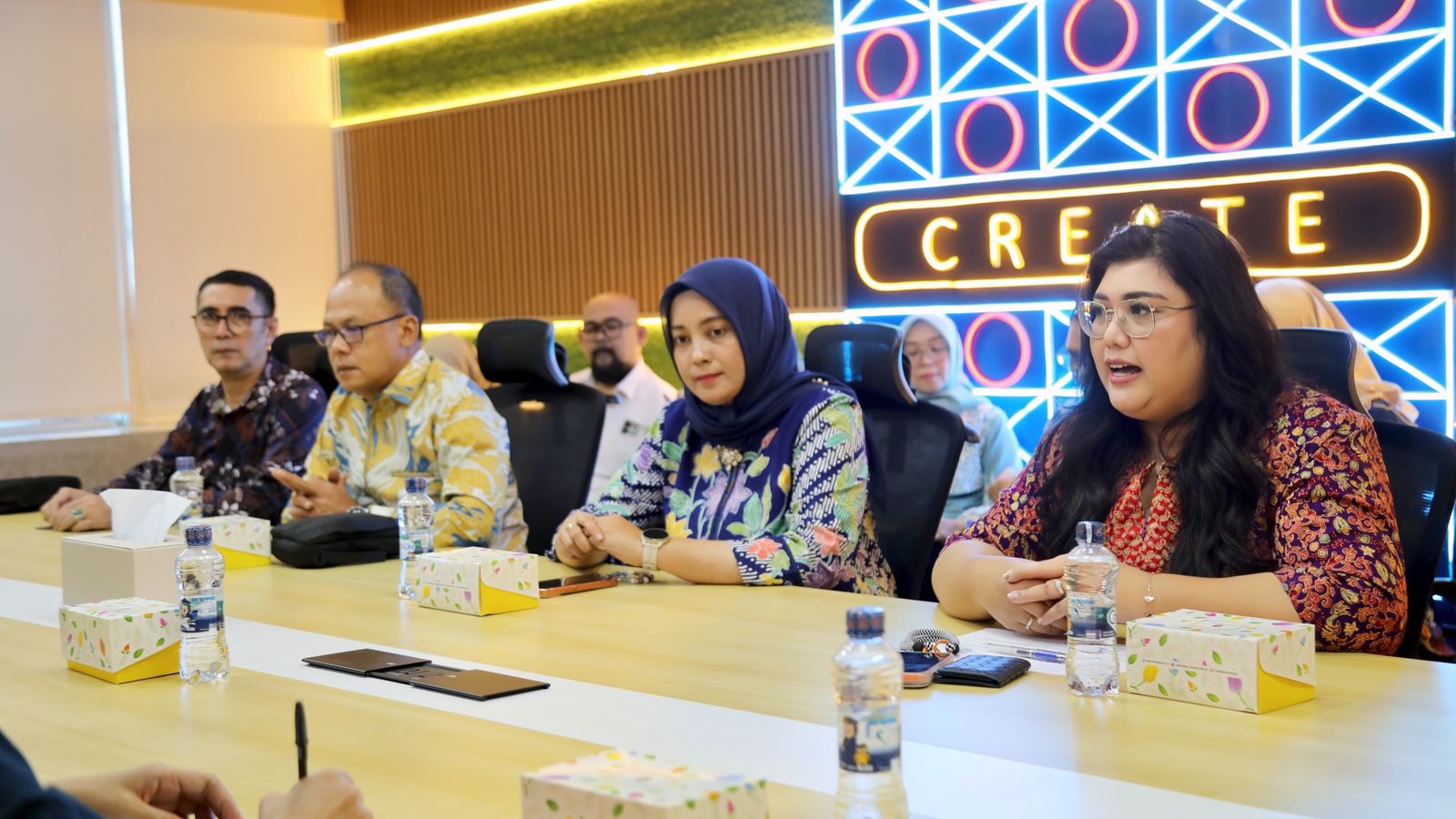 Keterangan Poto: Anggota/Deputi Bidang Pelayanan Umum BP Batam, Ariastuty Sirait, melakukan kunjungan kerja ke Kementerian Komunikasi dan Digital (Komdigi) (foto/Humas BP Batam)