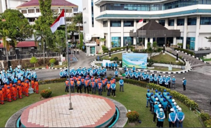 Perkuat Budaya Keselamatan, PLN Batam Gelar Apel Bulan K3 Nasional 2026