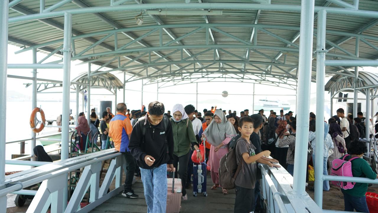 Pergerakan Penumpang Kapal Pelabuhan Batam Periode Angkutan Nataru 2026 Didominasi Rute Internasional
