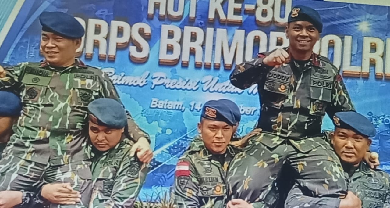 HUT Ke-80 Brimob Polri, Polda Kepri Gelar Syukuran Sederhana Penuh Makna