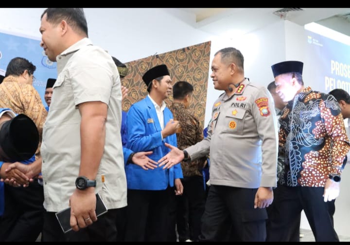 Kapolresta Barelang hadiri pelantikan pengurus PMII Kepri masa khidmat 2025–2027