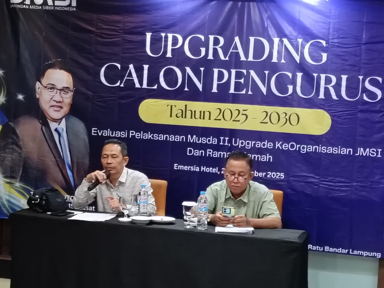JMSI Lampung Gelar Upgrading Calon Pengurus 2025–2030