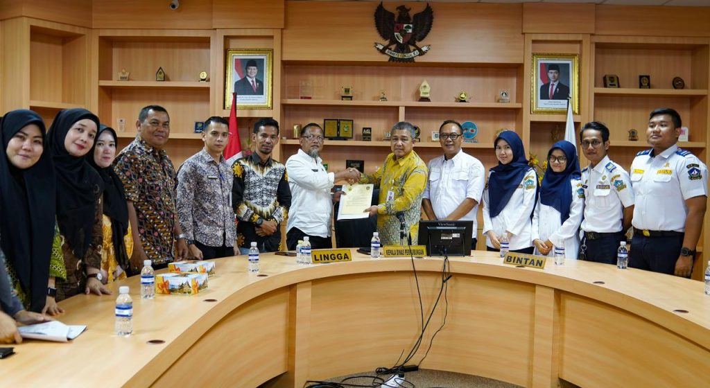 Lingga Resmi Kelola Pelabuhan Sungai Tenam Setelah Terima Hibah dari Pemprov Kepri