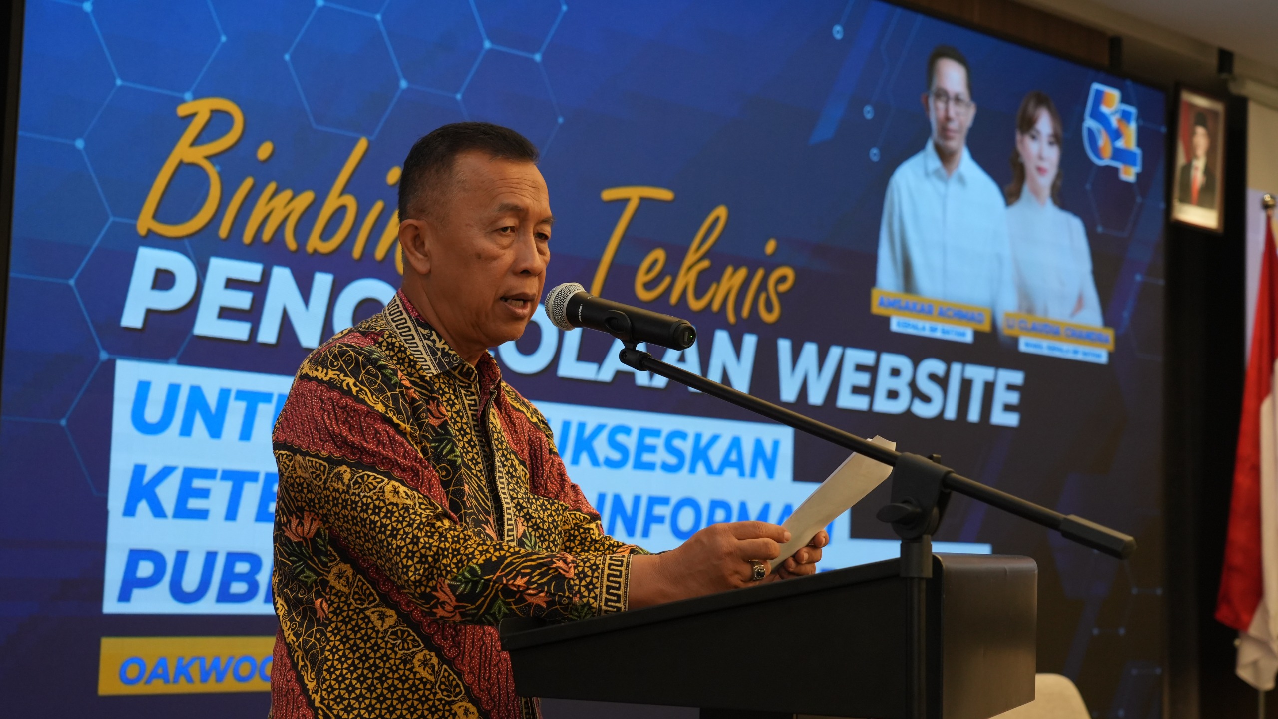 Tingkatkan Transparansi Informasi Publik, BP Batam Gelar Bimtek Pengelolaan Website