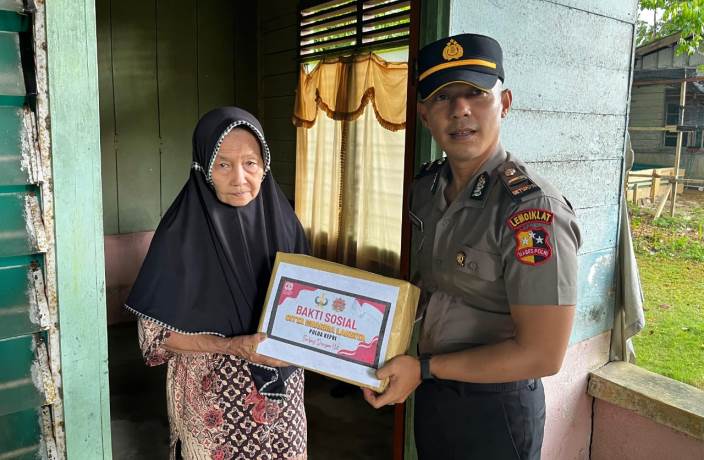 Lulusan SIP Angkatan 54 Gelombang II Gelar Bakti Sosial di Kabupaten Lingga