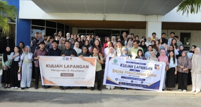 Keterangan Poto: BP Batam, terima kunjungan akademik dari Universitas Batam (UNIBA). (foto/Humas BP Batam)
