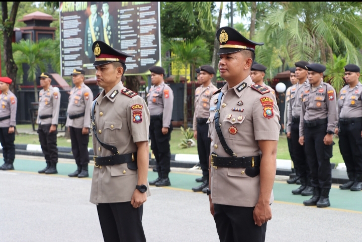 Kapolresta Barelang Pimpin Sertijab Kapolsek Bulang, Ipda Bobby Pratama Jabat Kapolsek Baru