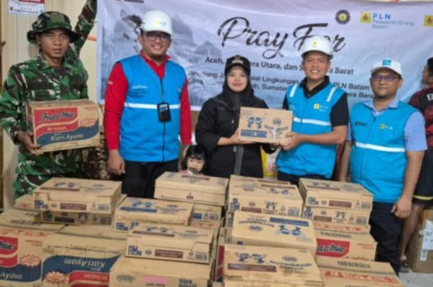 PLN Batam Gerak Cepat Salurkan Bantuan Rp2,7 Miliar untuk Korban Bencana Alam