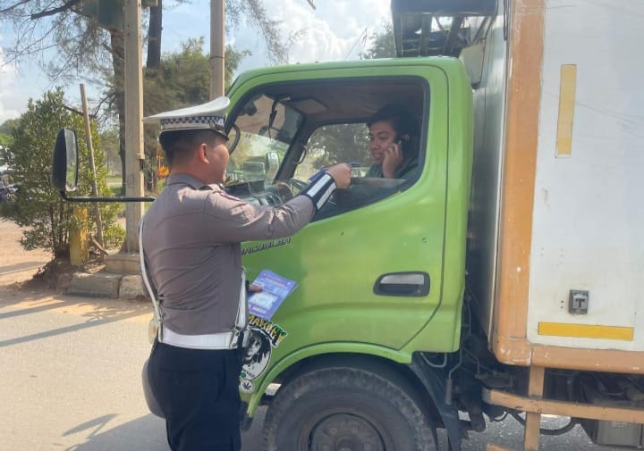 Gelar Operasi Zebra Seligi 2025, Satlantas Polresta Barelang Gencarkan Himbauan Keselamatan
