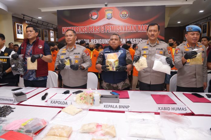 Polda Kepri Ungkap 26 Kasus Narkoba dalam Sebulan, Kapolda: Selamatkan lebih dari 41 ribu jiwa