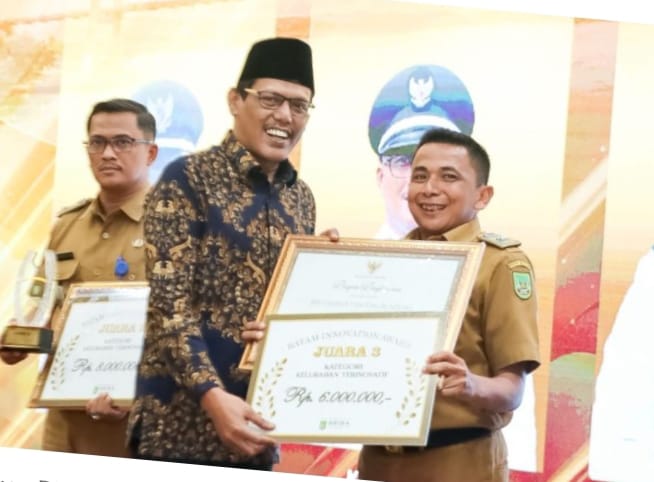 Kelurahan Tanjung Buntung Raih Juara III Kelurahan Terinovatif