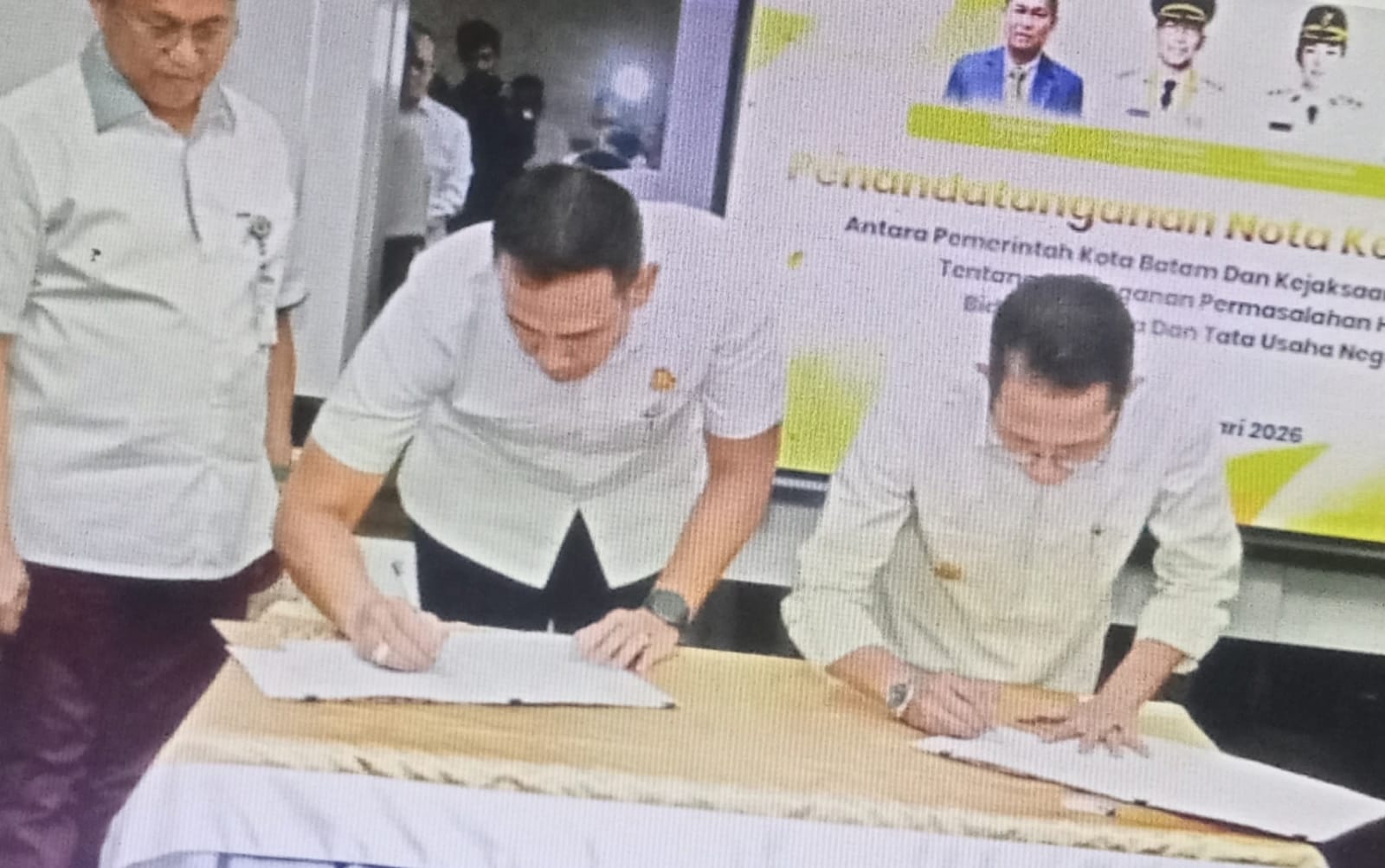 Perkuat Tata Kelola Pemerintahan, Pemko dan Kejari Batam Teken Nota Kesepakatan