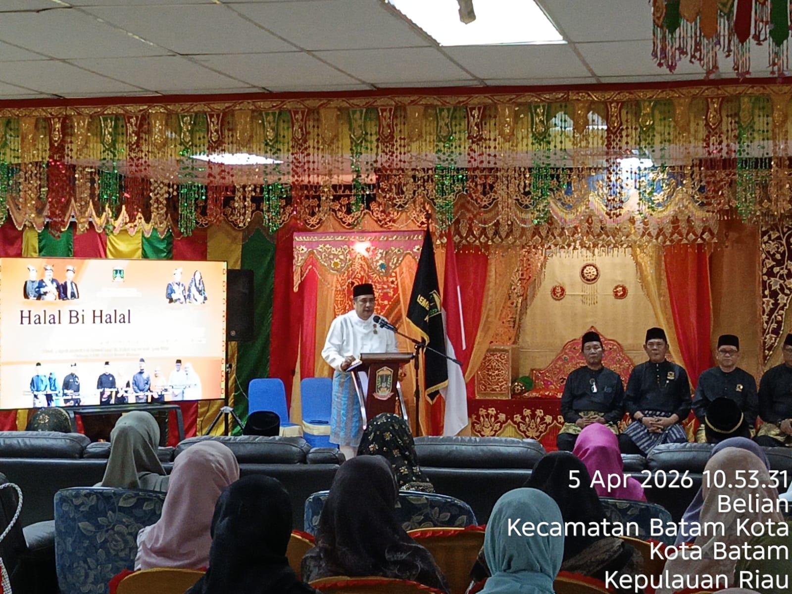 Polresta Barelang Dukung Kegiatan Adat dan Keagamaan dalam Halal Bihalal LAM Kepri Kota Batam