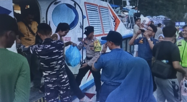 Sinergitas TNI-Polri Amankan Arus Balik Lebaran 2026 di Kepulauan Anambas