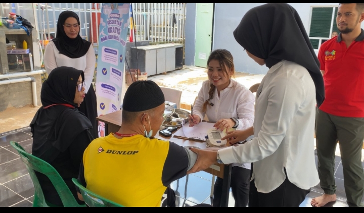 Lapas Batam Gelar Pengecekan Kesehatan Gratis untuk Keluarga Warga Binaan