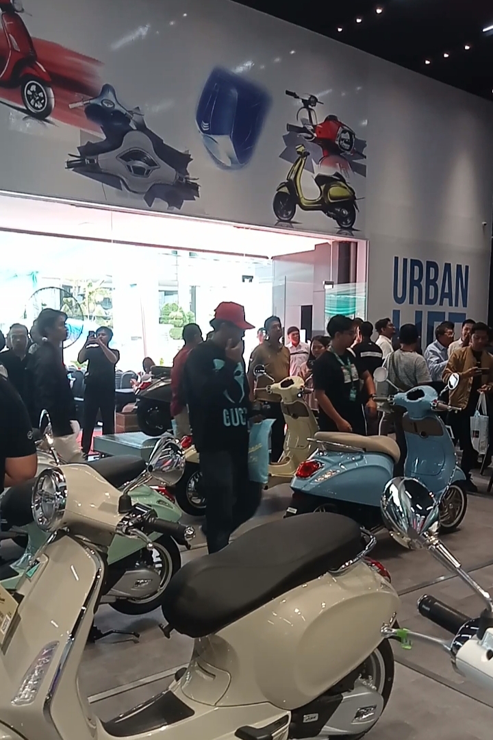 Keterangan Poto: PT Piaggio Indonesia Hadirkan Ragam Produk Ikonik dan Teknologi Terkini di Kota Batam (foto/ikhsan)