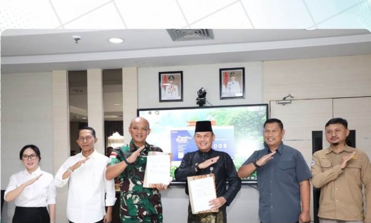 Wali Kota Batam Saksikan Sinergi Dinas Perumahan dan Korem 033/Wira Pratama