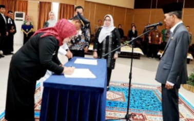 Amsakar Lantik Pejabat Baru dan Kukuhkan 65 Lainnya, Perkuat Kinerja dan Pelayanan Publik Pemko Batam