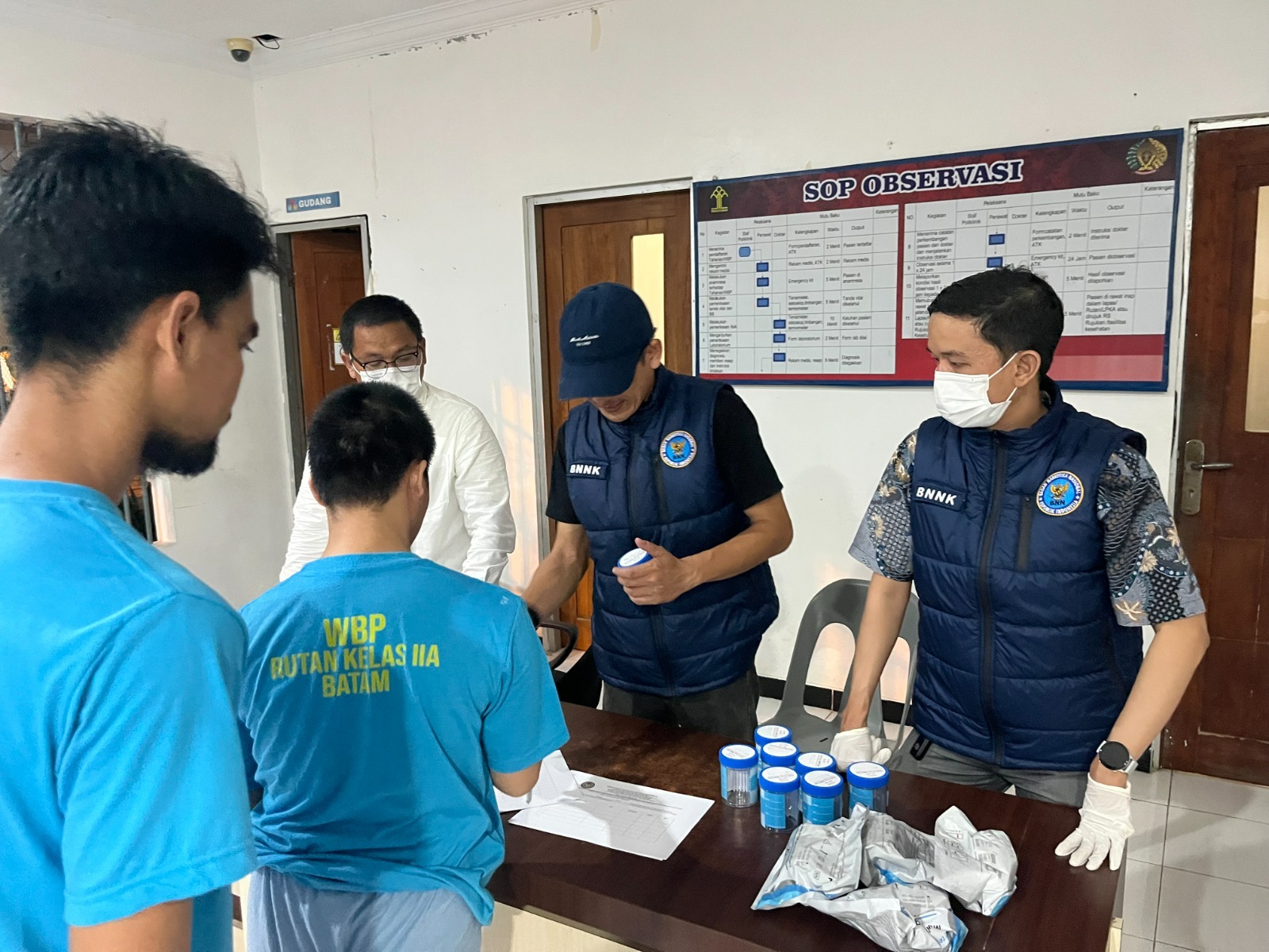 RUTAN BATAM GELAR RAZIA GABUNGAN BERSAMA TNI, POLRI, BNN, DAN BIN