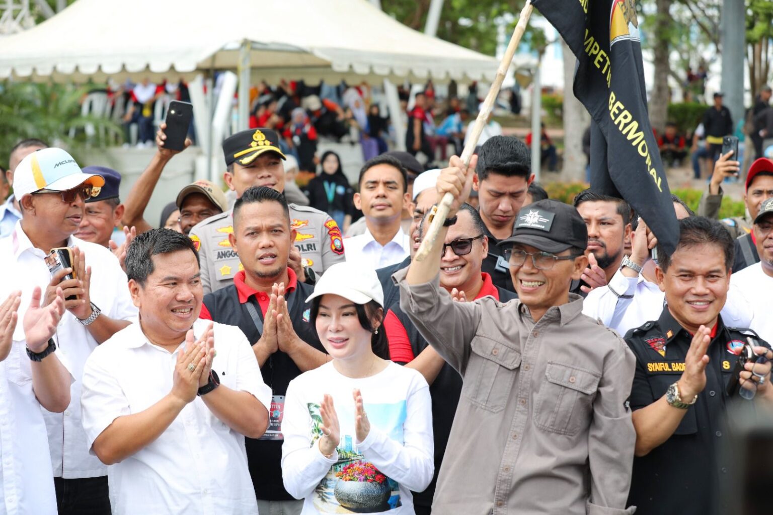 May Day 2026 di Batam: Amsakar-Li Claudia Ajak Buruh Jadi Mitra Strategis Bangun Ekonomi