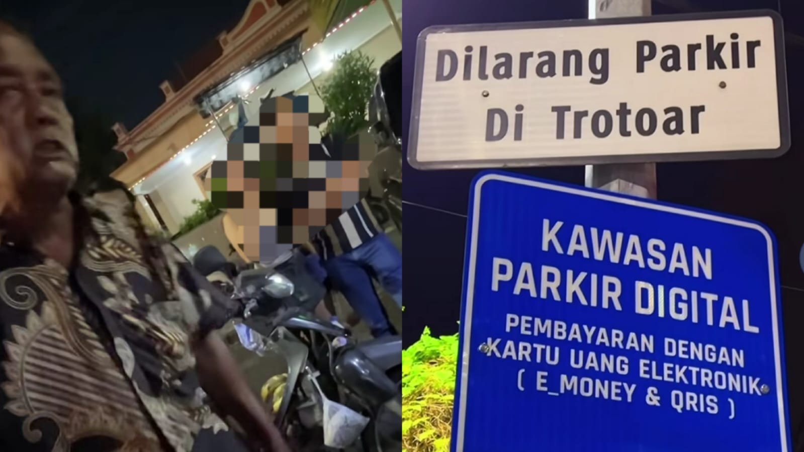 Padahal Kawasan Parkir Digital, Viral Jukir Tetap Minta Uang Parkir Rp2.000 di Surabaya